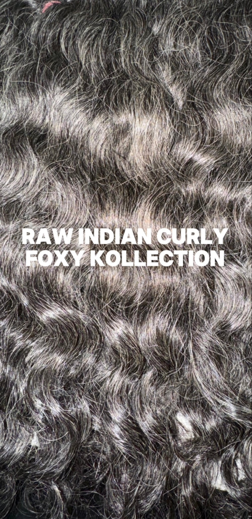 FOXY COLLECTION | Raw Indian Curly